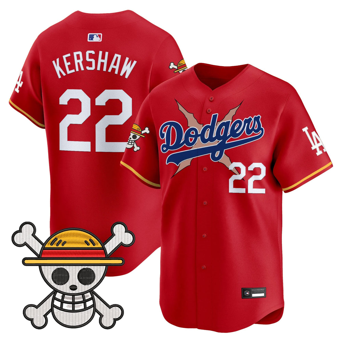 Los Angeles Dodgers x OP Vapor Premier Limited Jersey - Stitched