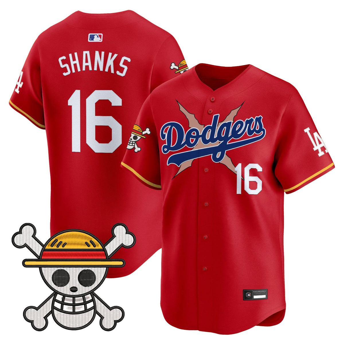 Los Angeles Dodgers x OP Vapor Premier Limited Jersey - Stitched
