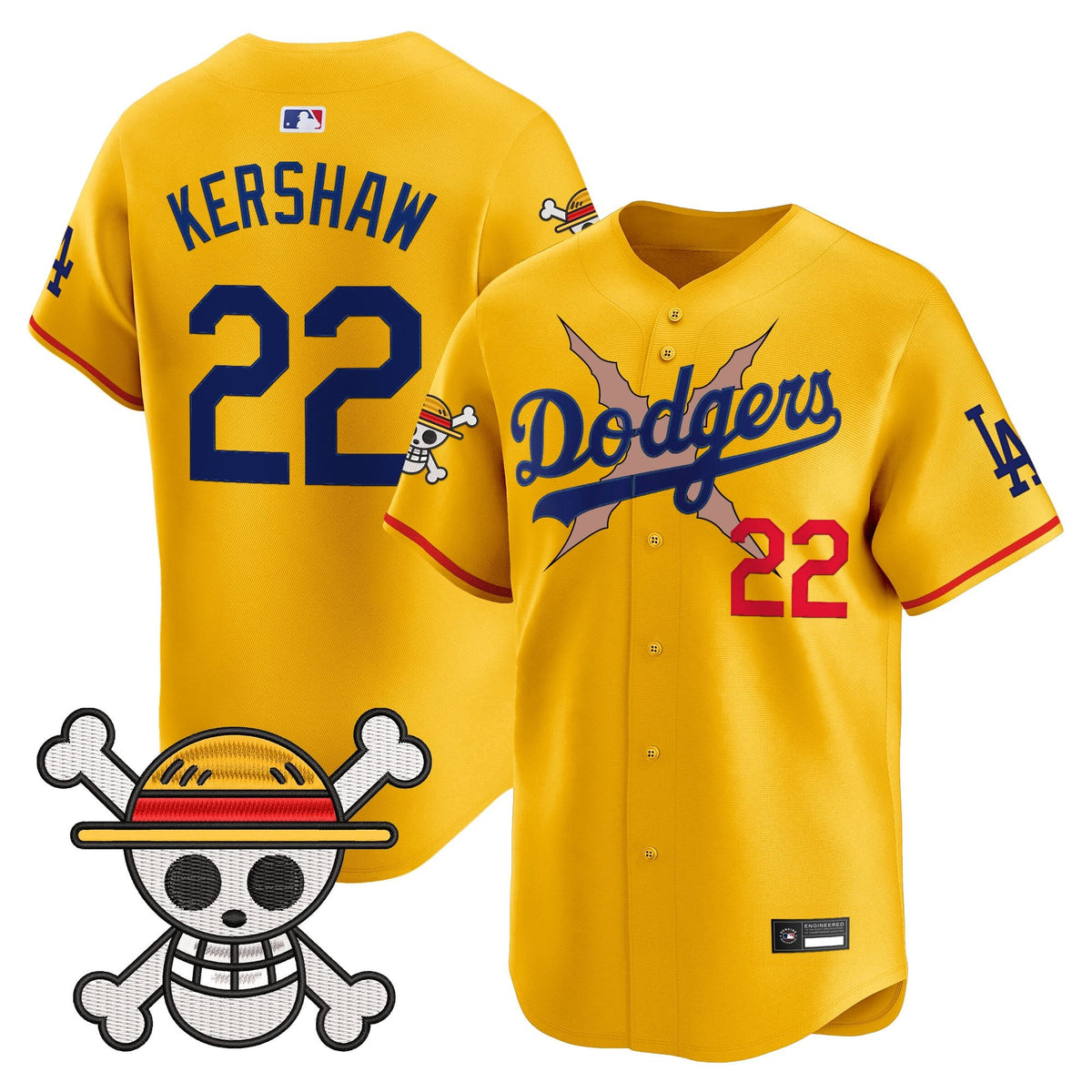 Los Angeles Dodgers x OP Vapor Premier Limited Jersey - Stitched