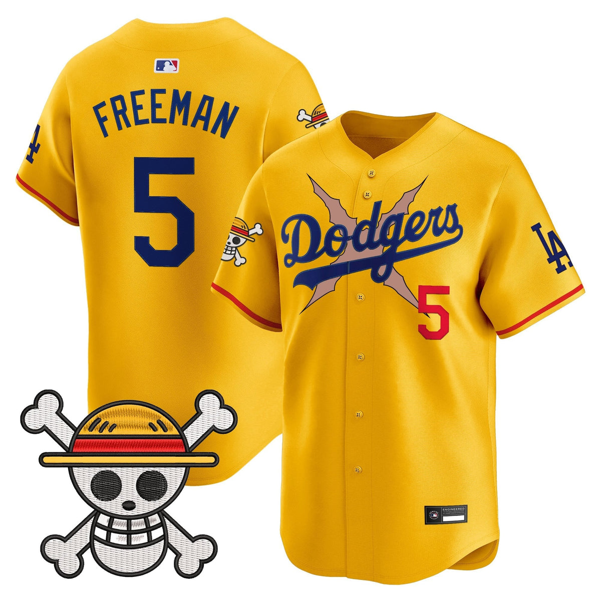 Los Angeles Dodgers x OP Vapor Premier Limited Jersey - Stitched