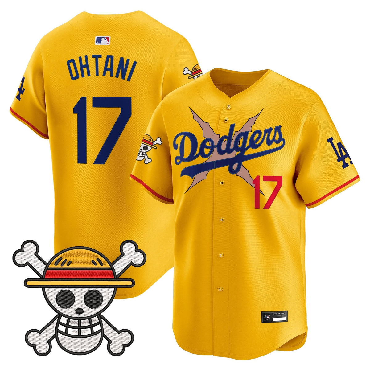 Los Angeles Dodgers x OP Vapor Premier Limited Jersey - Stitched