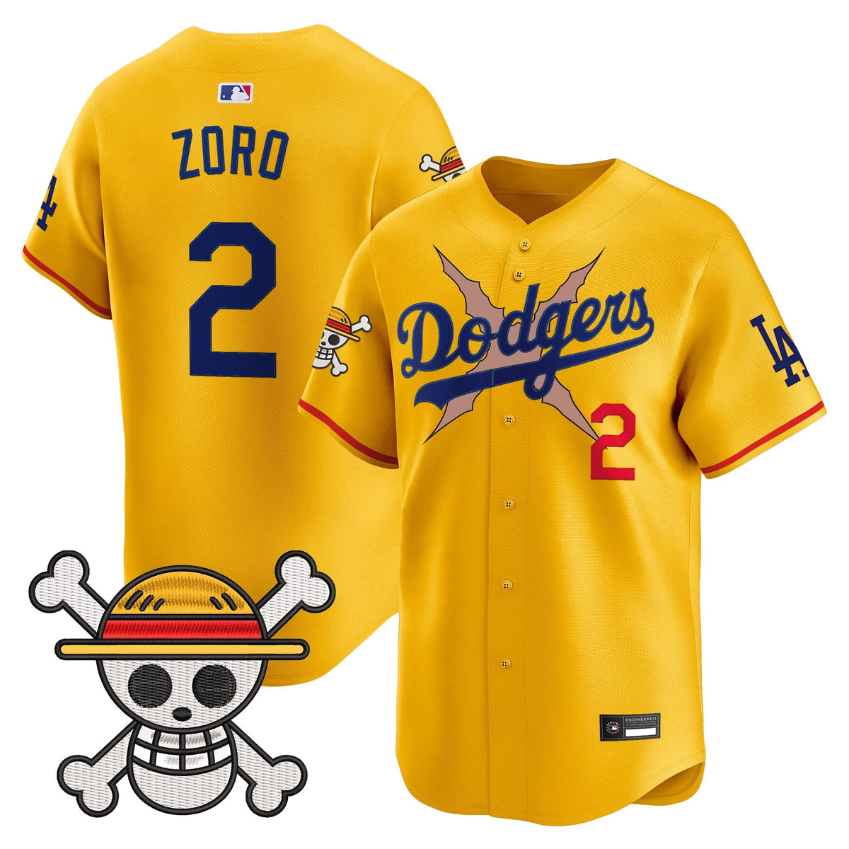 Los Angeles Dodgers x OP Vapor Premier Limited Jersey - Stitched