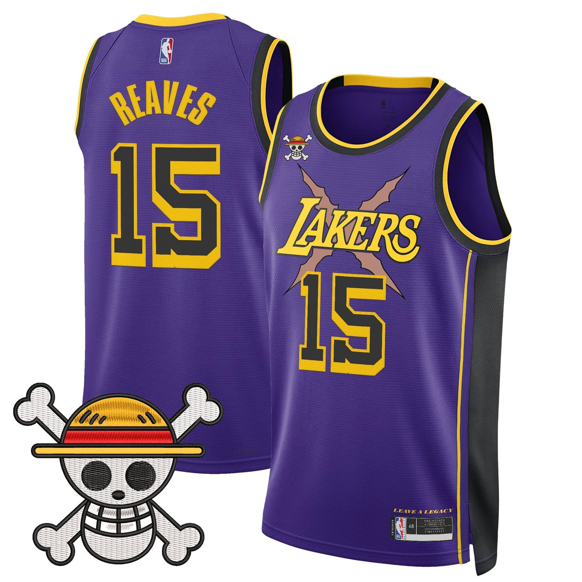 Los Angeles Lakers x OP Swingman Jersey - Stitched