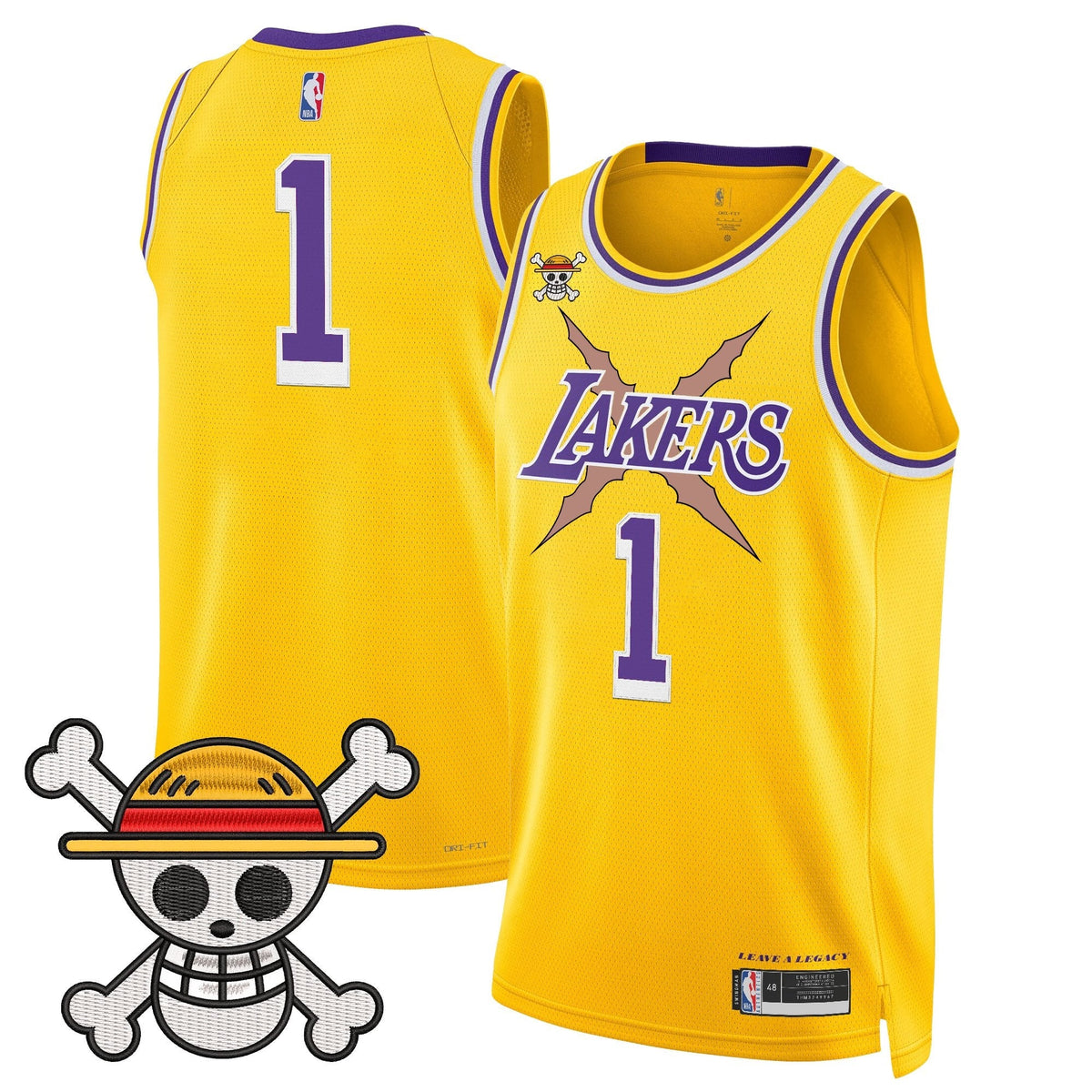 Los Angeles Lakers x OP Swingman Jersey - Stitched