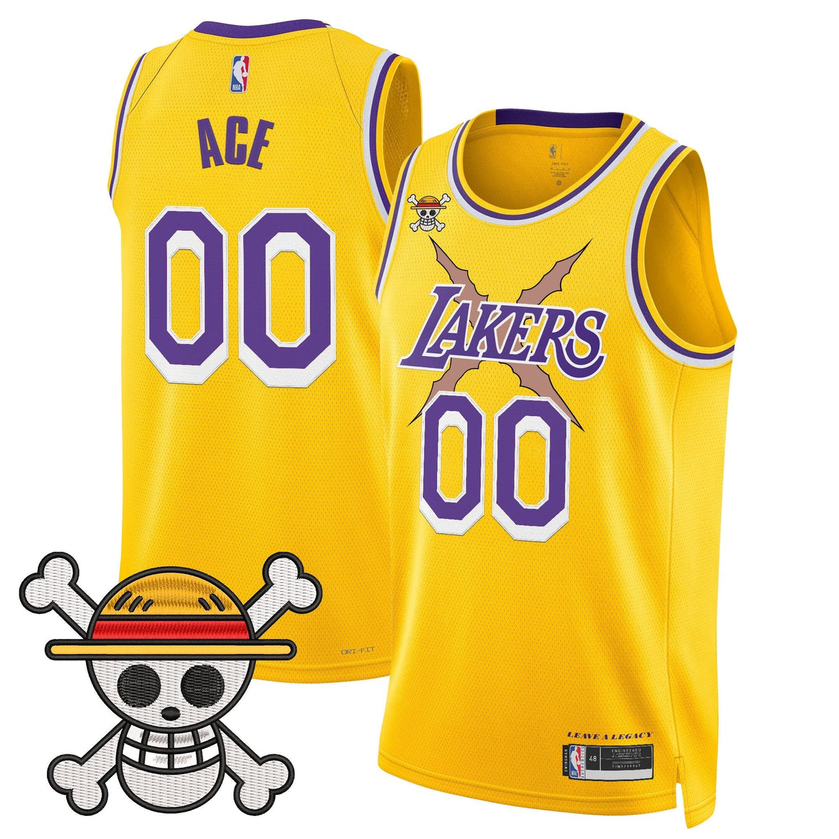 Los Angeles Lakers x OP Swingman Jersey - Stitched