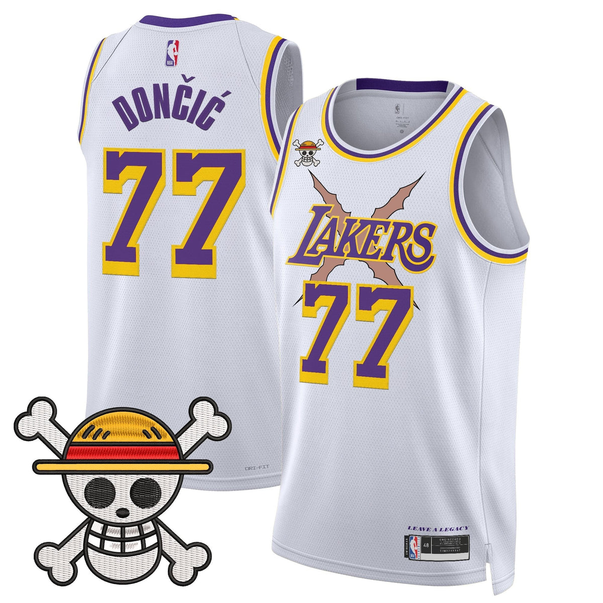 Los Angeles Lakers x OP Swingman Jersey - Stitched