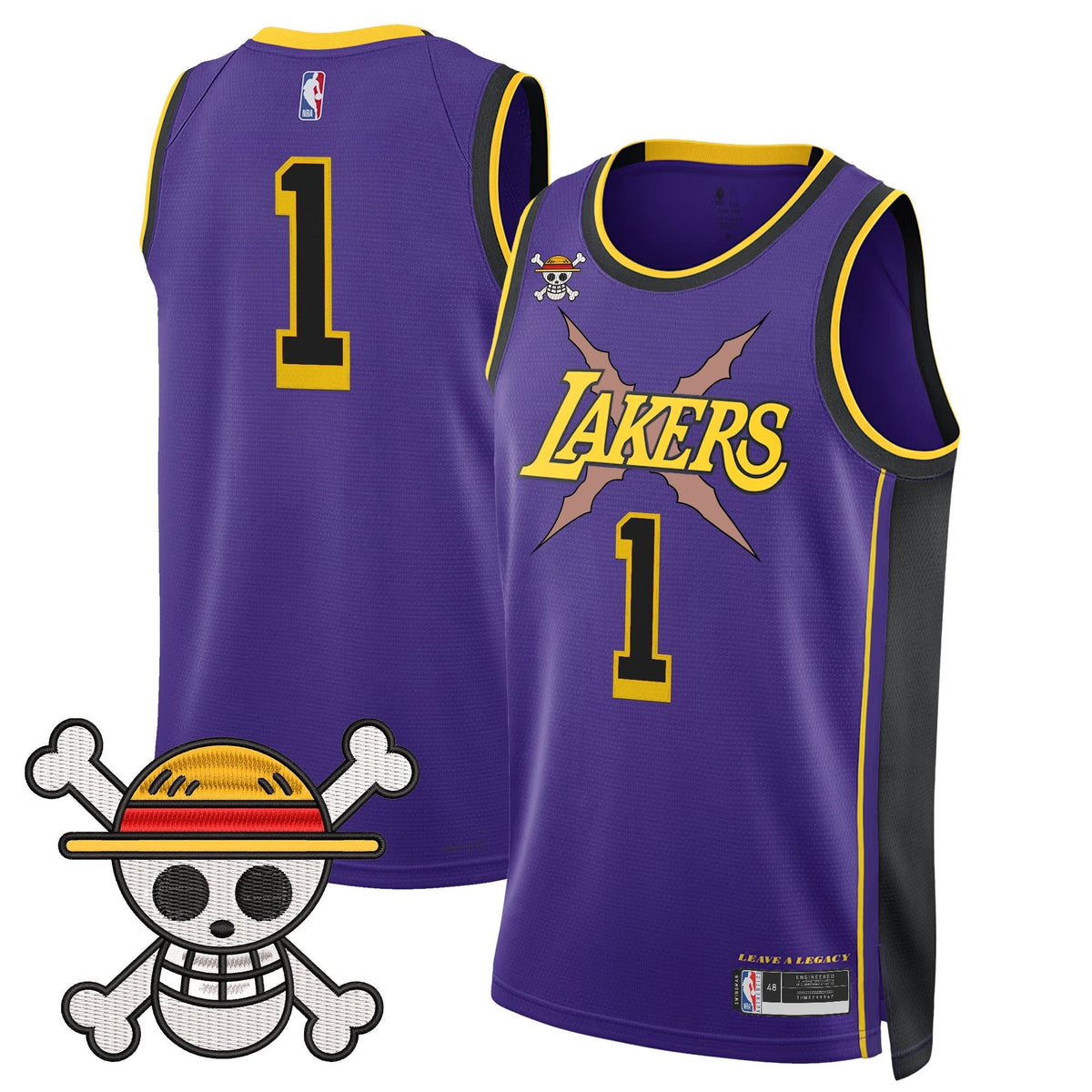 Los Angeles Lakers x OP Swingman Jersey - Stitched
