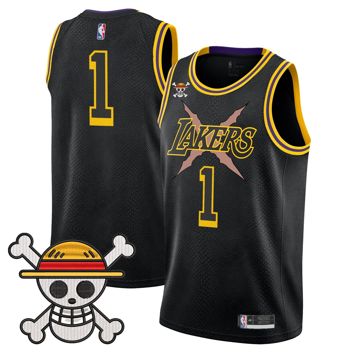 Los Angeles Lakers x OP Swingman Jersey - Stitched