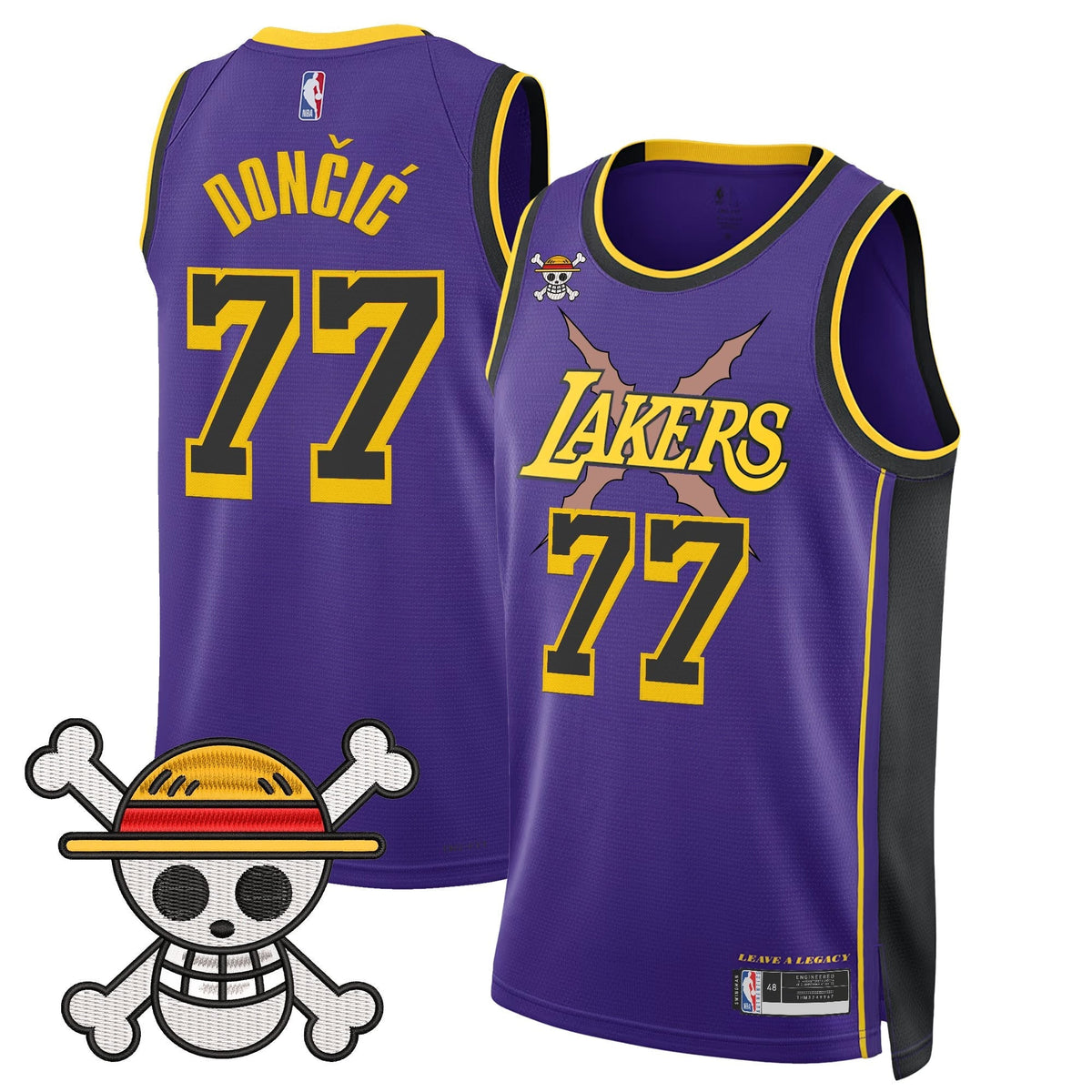Los Angeles Lakers x OP Swingman Jersey - Stitched