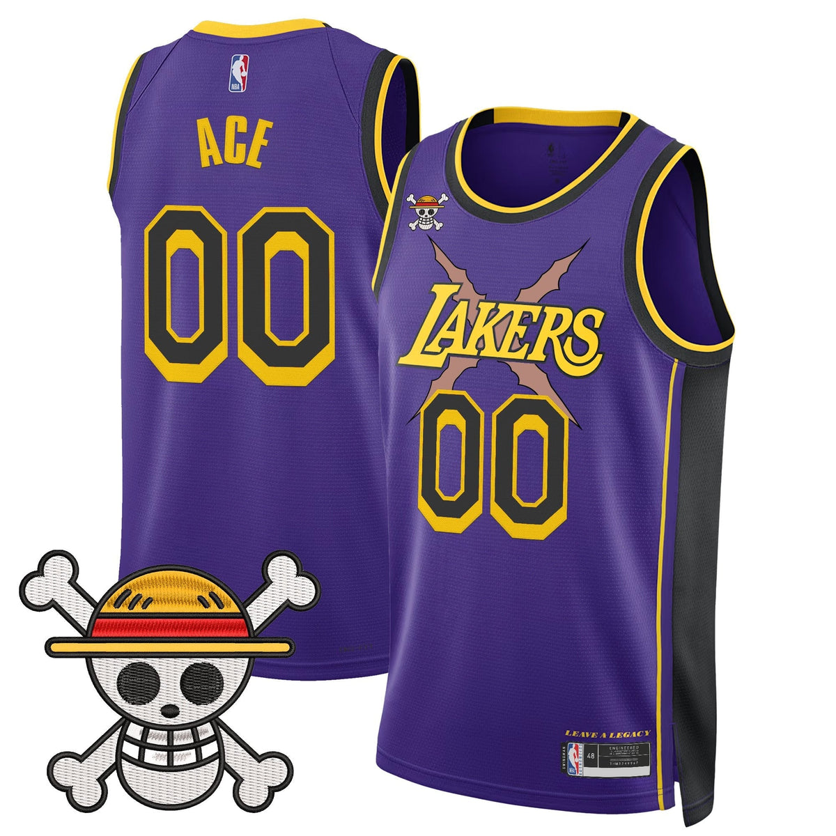 Los Angeles Lakers x OP Swingman Jersey - Stitched