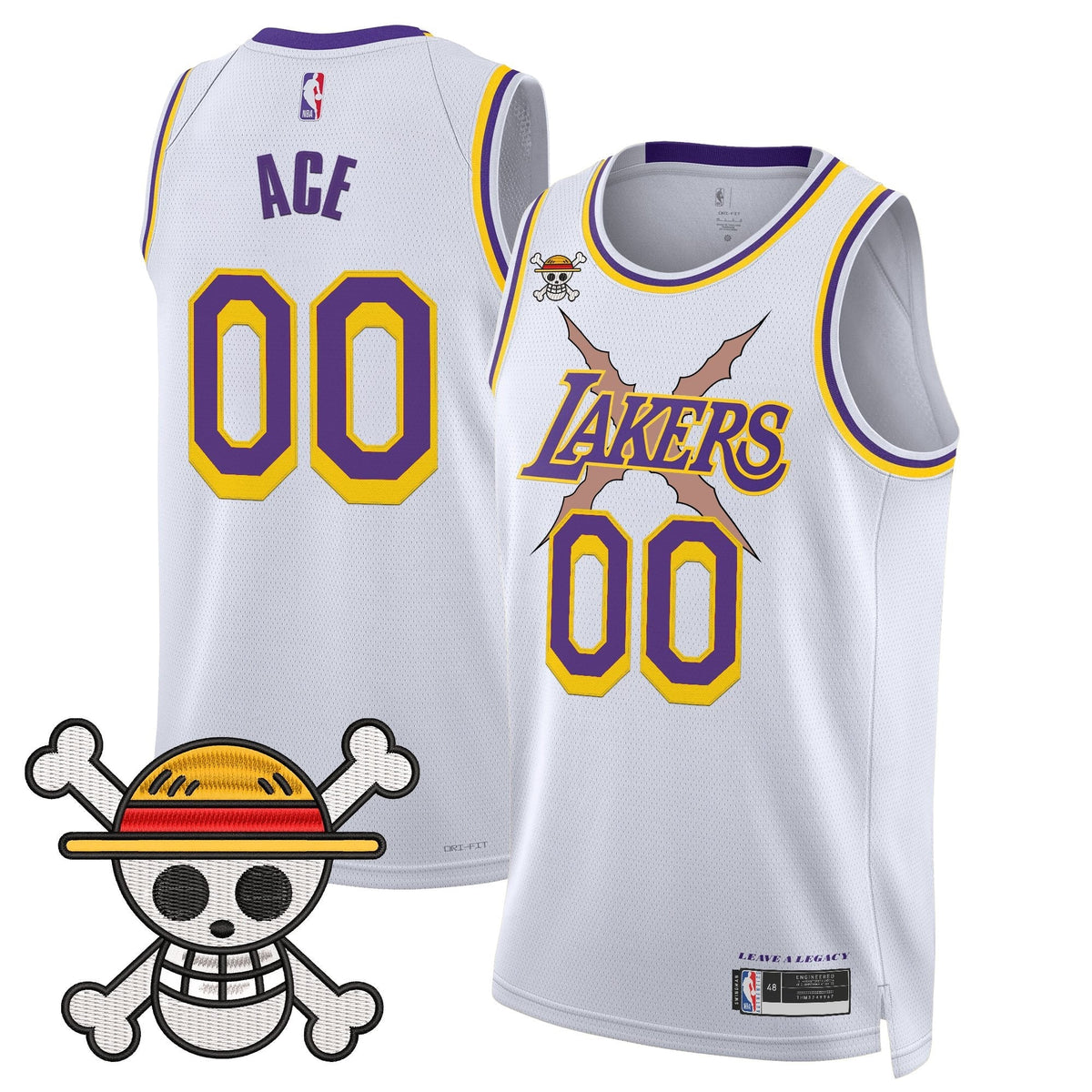 Los Angeles Lakers x OP Swingman Jersey - Stitched