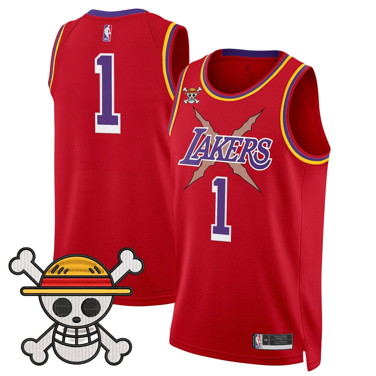 Los Angeles Lakers x OP Swingman Jersey - Stitched