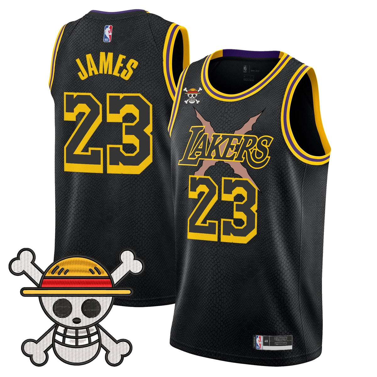 Los Angeles Lakers x OP Swingman Jersey - Stitched
