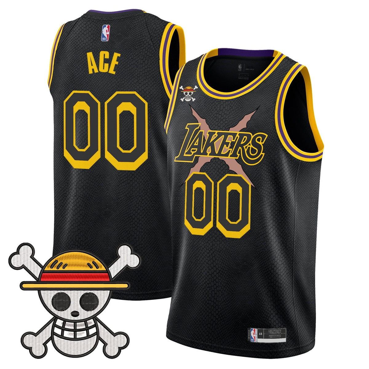 Los Angeles Lakers x OP Swingman Jersey - Stitched