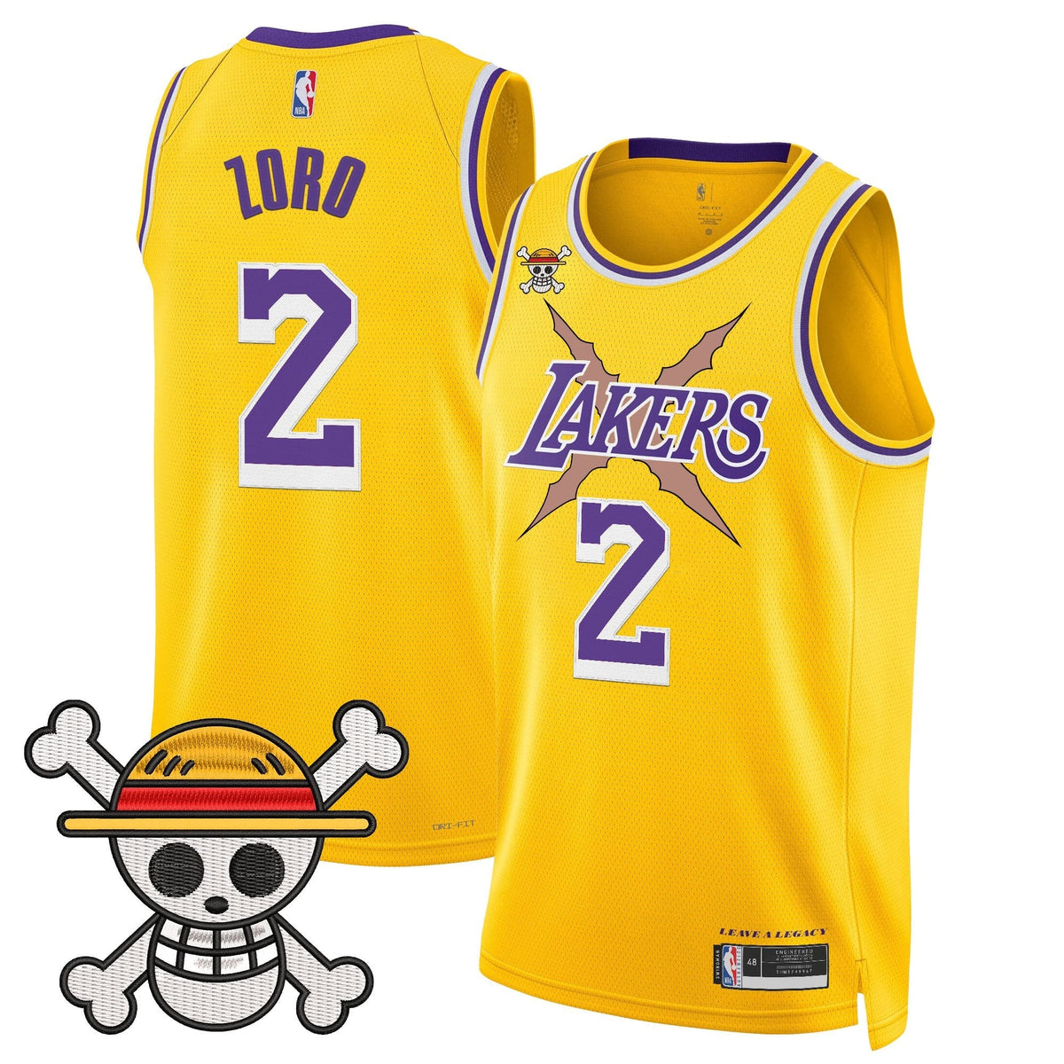 Los Angeles Lakers x OP Swingman Jersey - Stitched