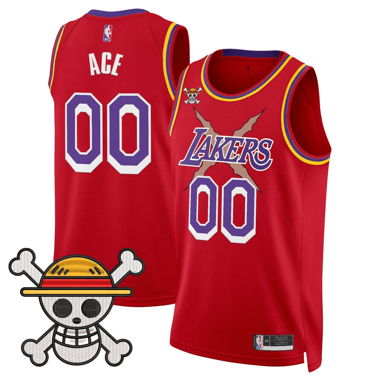Los Angeles Lakers x OP Swingman Jersey - Stitched
