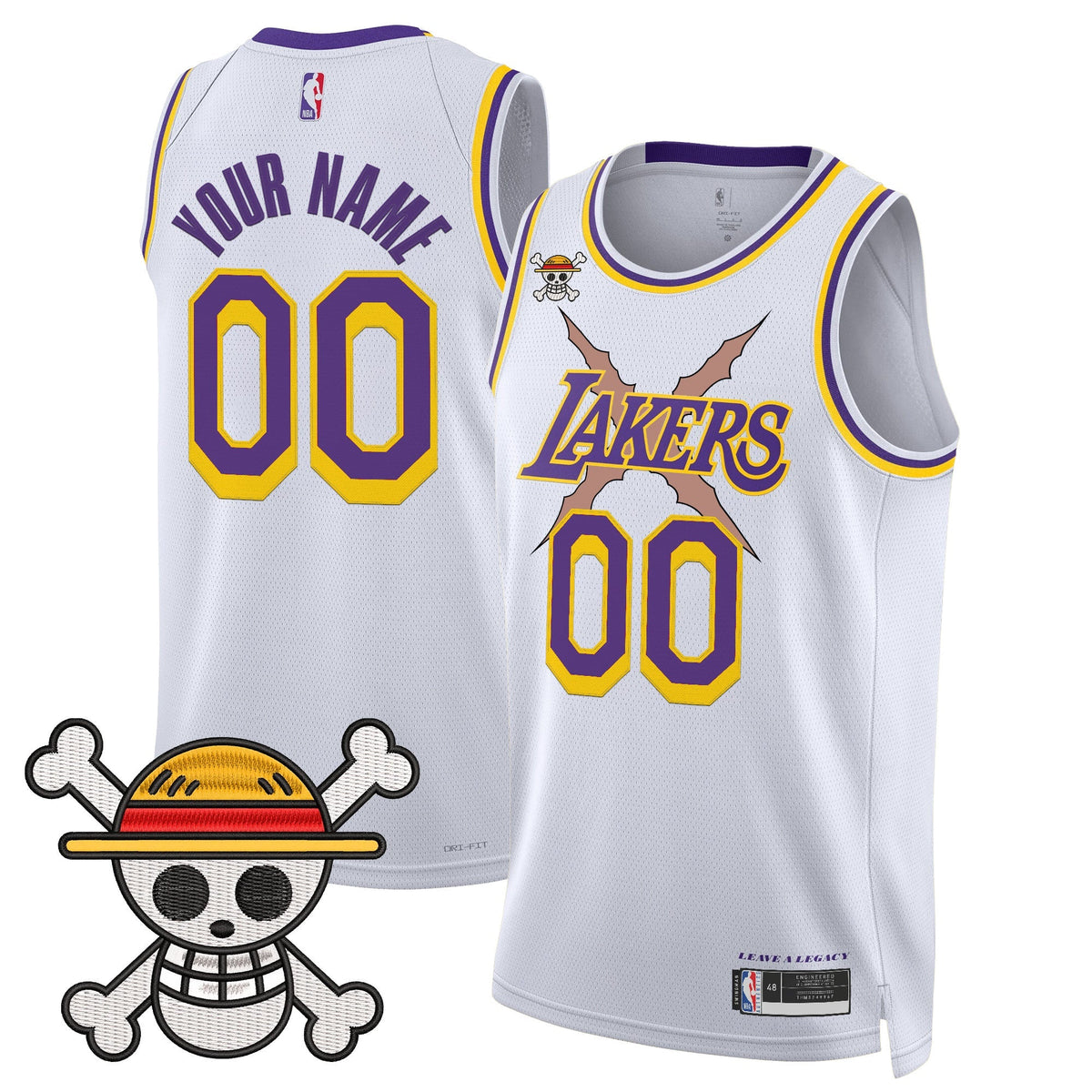 Los Angeles Lakers x OP Swingman Custom Jersey - Stitched
