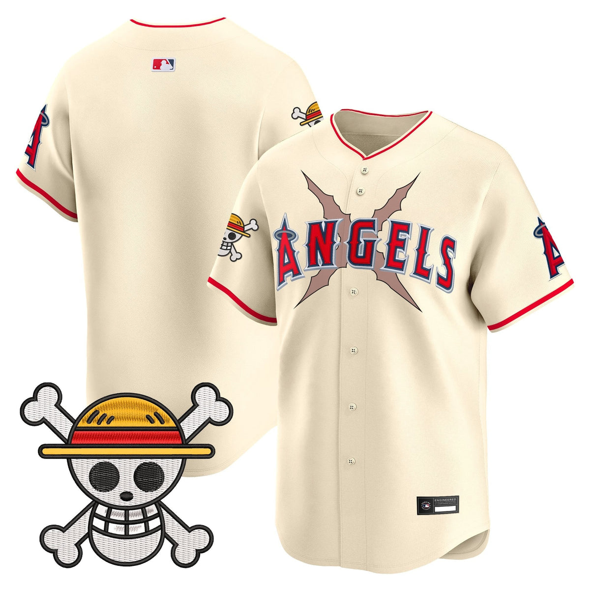 Los Angeles Angels x OP Vapor Premier Limited Jersey - Stitched-Cuztomshoes