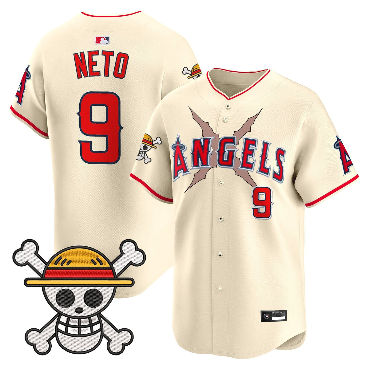 Los Angeles Angels x OP Vapor Premier Limited Jersey - Stitched-Cuztomshoes