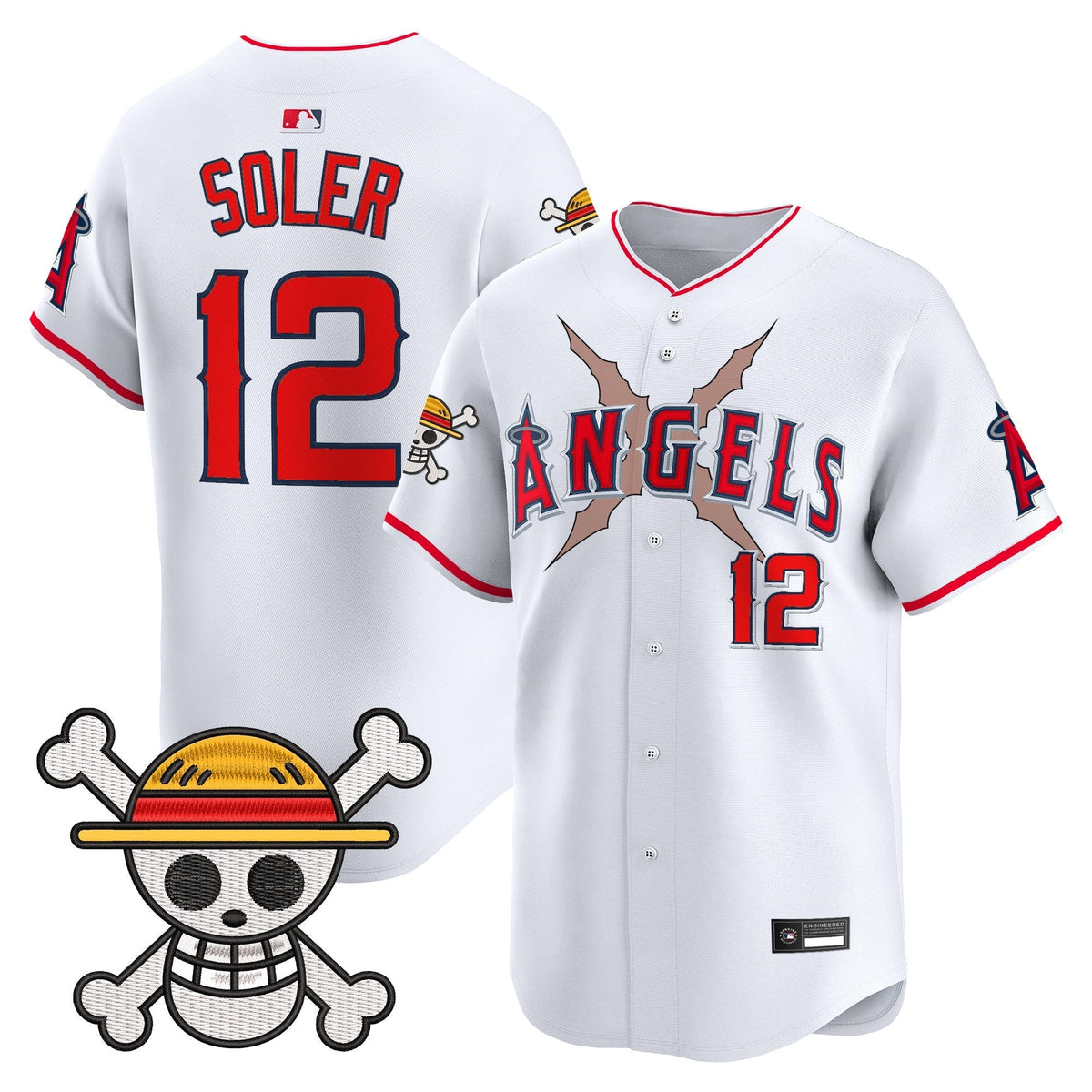 Los Angeles Angels x OP Vapor Premier Limited Jersey - Stitched-Cuztomshoes