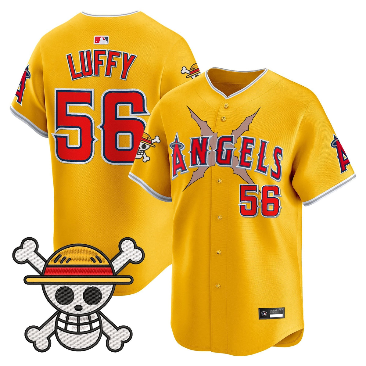Los Angeles Angels x OP Vapor Premier Limited Jersey - Stitched-Cuztomshoes