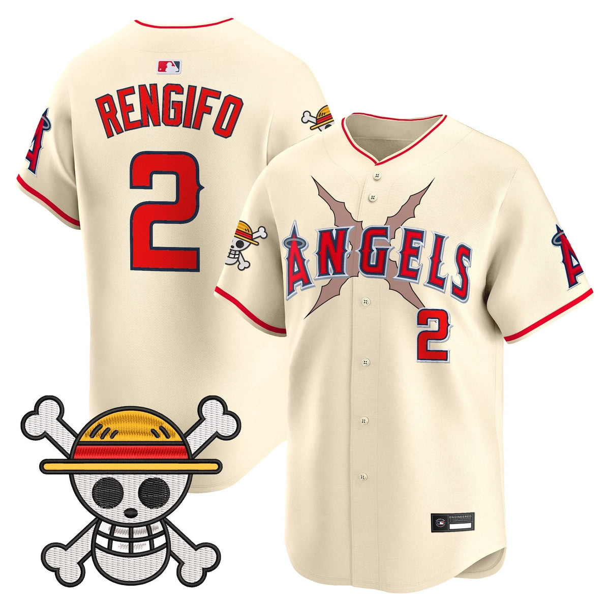 Los Angeles Angels x OP Vapor Premier Limited Jersey - Stitched-Cuztomshoes