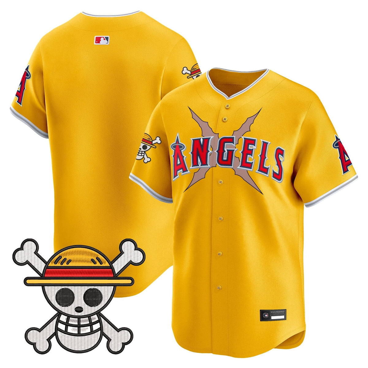 Los Angeles Angels x OP Vapor Premier Limited Jersey - Stitched-Cuztomshoes