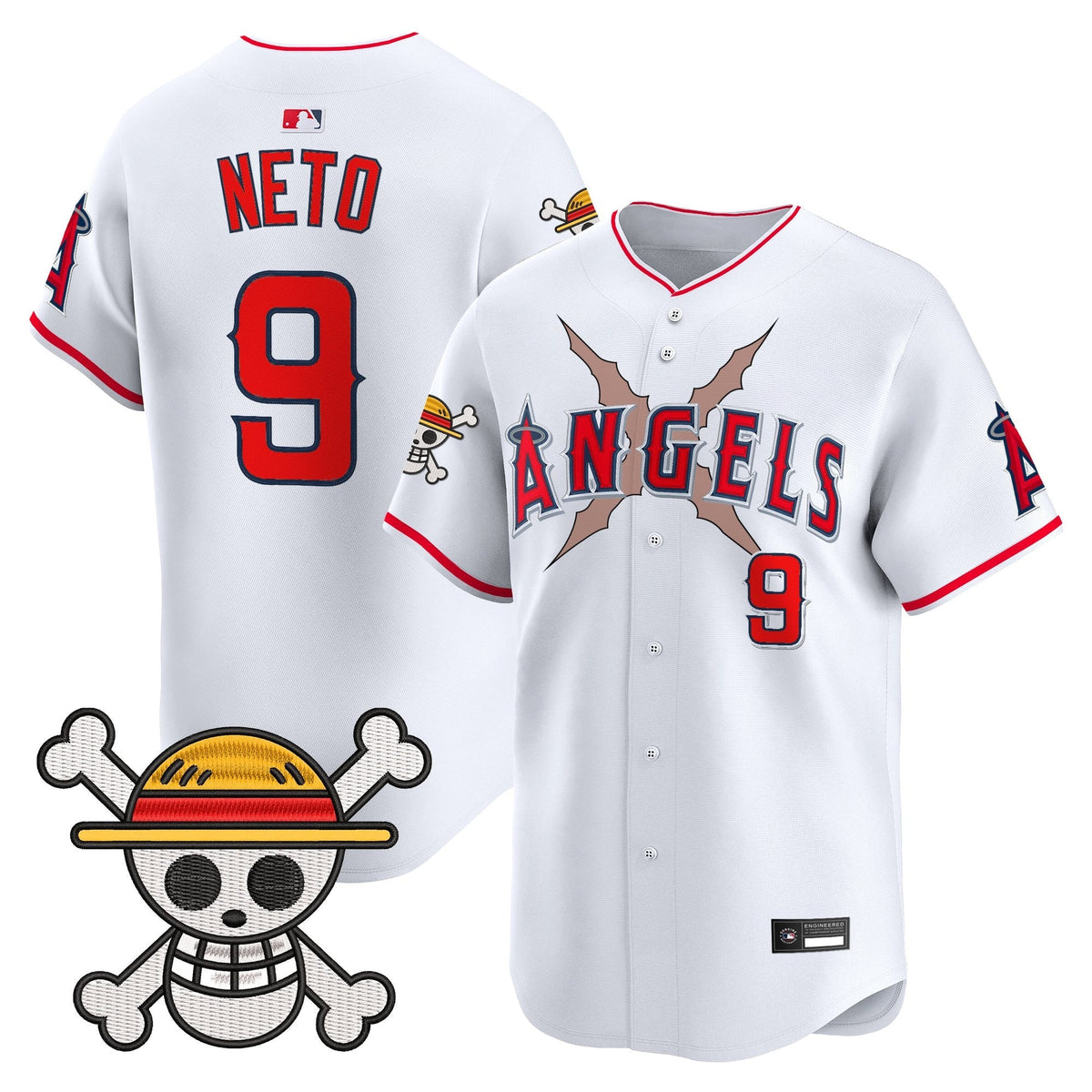 Los Angeles Angels x OP Vapor Premier Limited Jersey - Stitched-Cuztomshoes