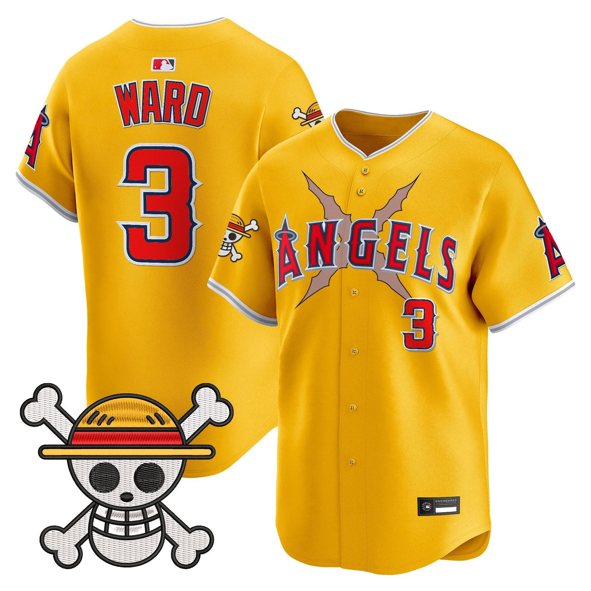 Los Angeles Angels x OP Vapor Premier Limited Jersey - Stitched-Cuztomshoes