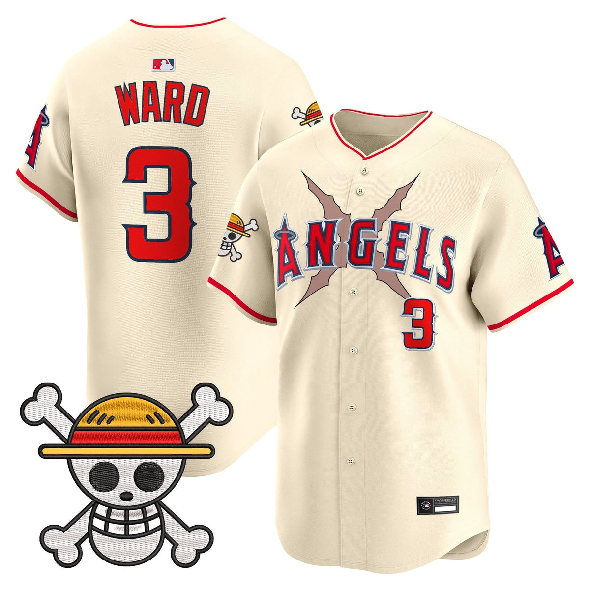 Los Angeles Angels x OP Vapor Premier Limited Jersey - Stitched-Cuztomshoes