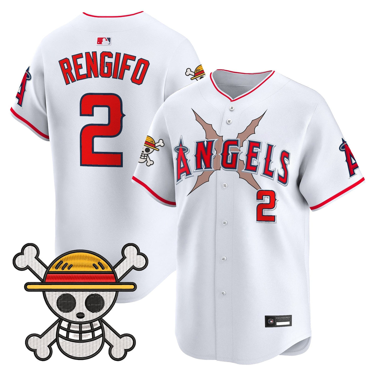 Los Angeles Angels x OP Vapor Premier Limited Jersey - Stitched-Cuztomshoes