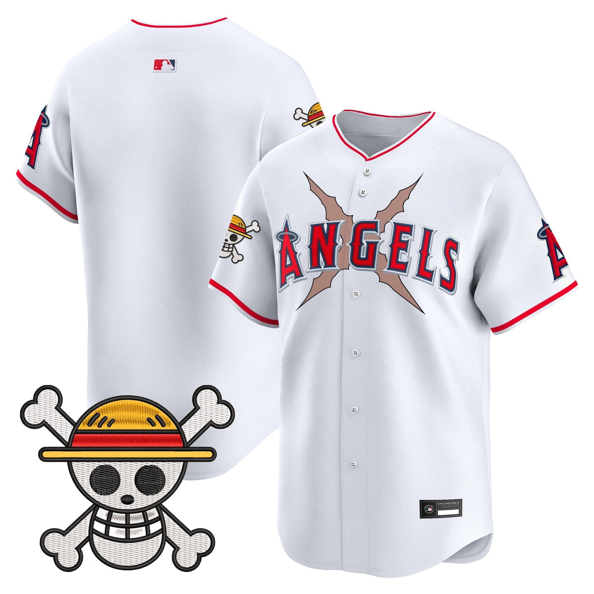 Los Angeles Angels x OP Vapor Premier Limited Jersey - Stitched-Cuztomshoes