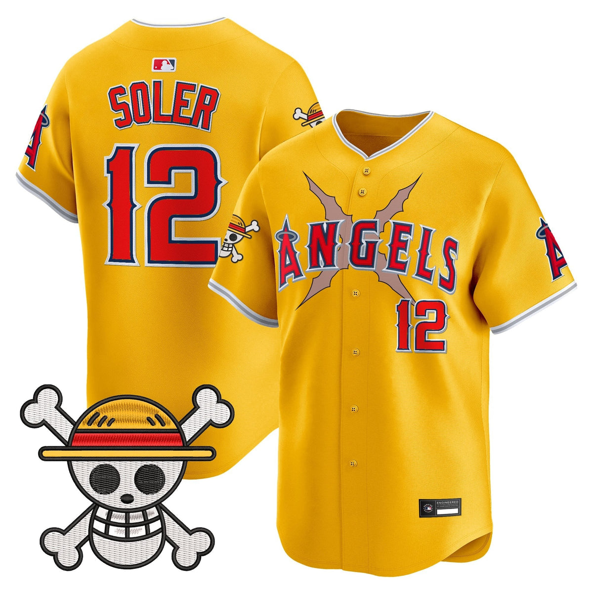 Los Angeles Angels x OP Vapor Premier Limited Jersey - Stitched-Cuztomshoes