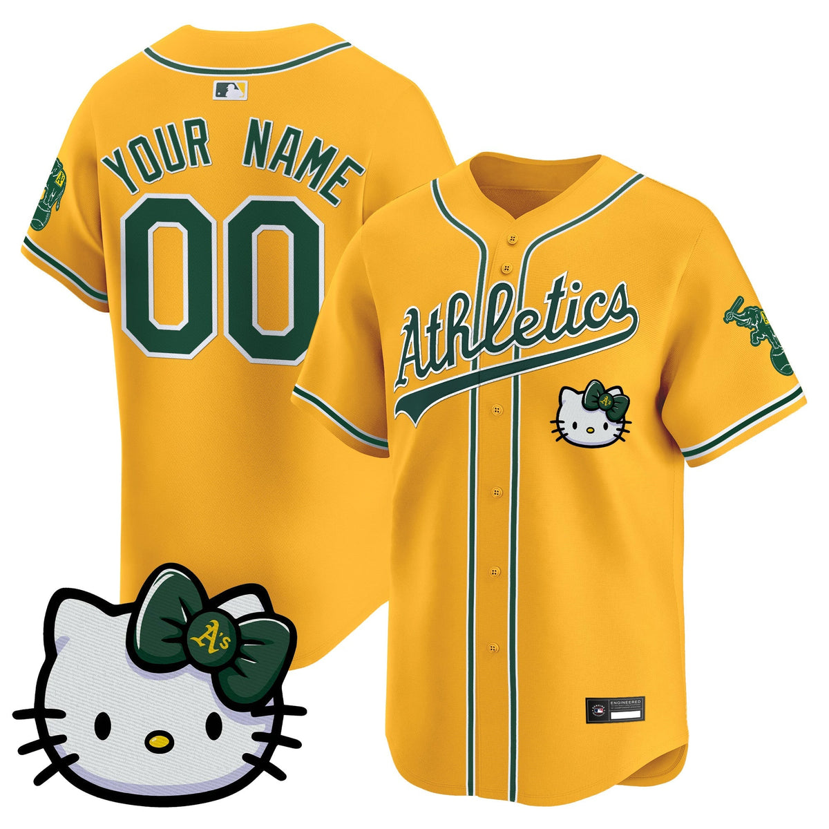 Athletics Meow KT Vapor Premier Limited Custom Jersey Ð Stitched