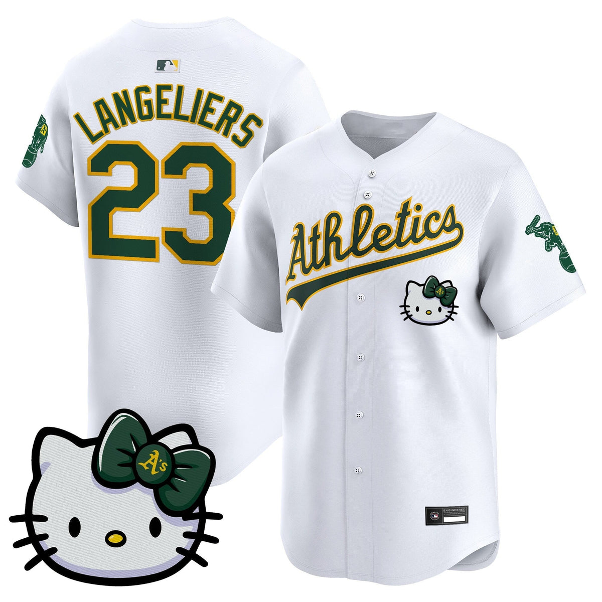 Athletics Meow KT Vapor Premier Limited Jersey Ð Stitched