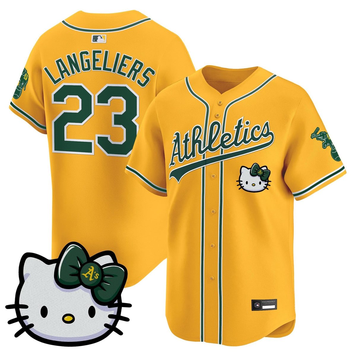 Athletics Meow KT Vapor Premier Limited Jersey Ð Stitched
