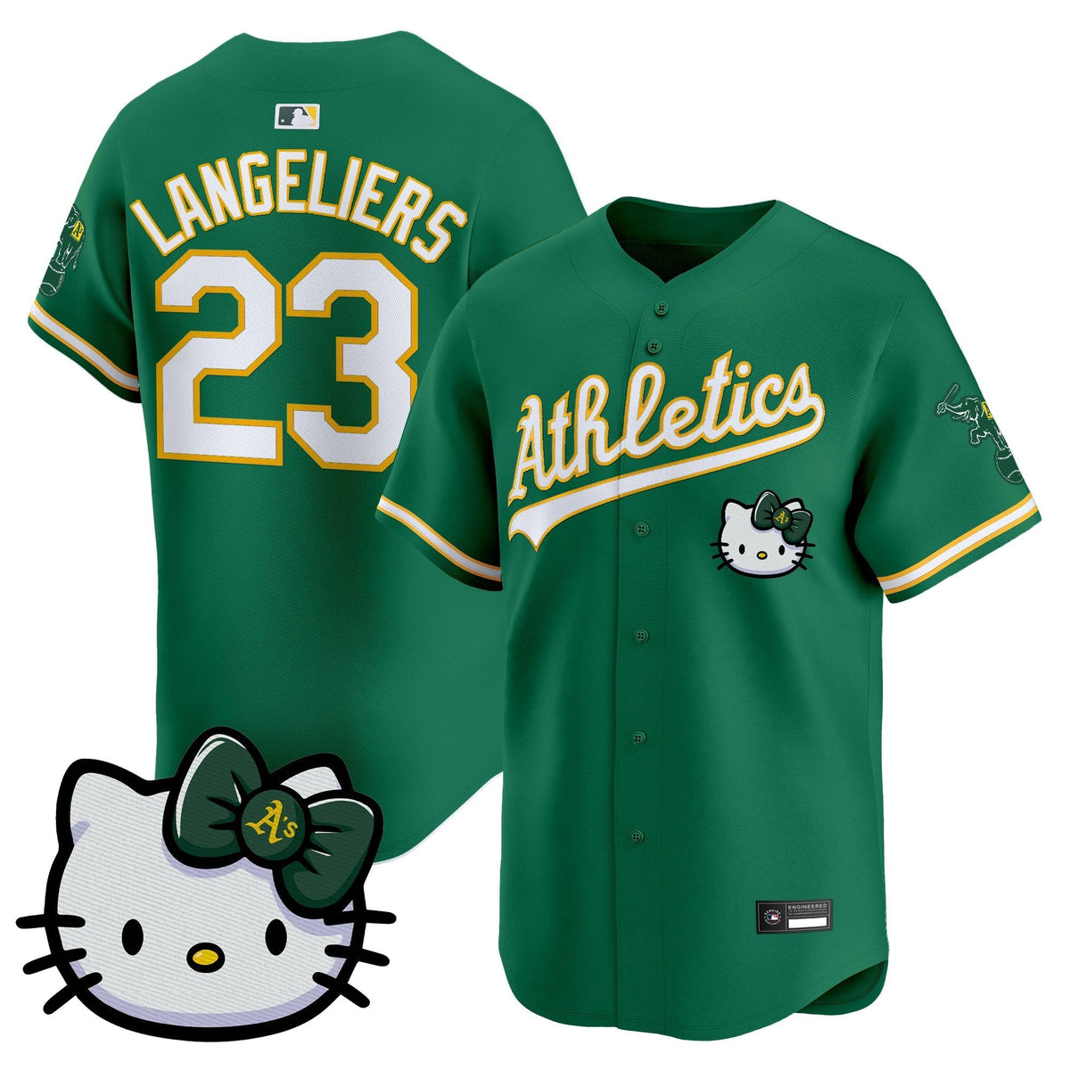 Athletics Meow KT Vapor Premier Limited Jersey Ð Stitched