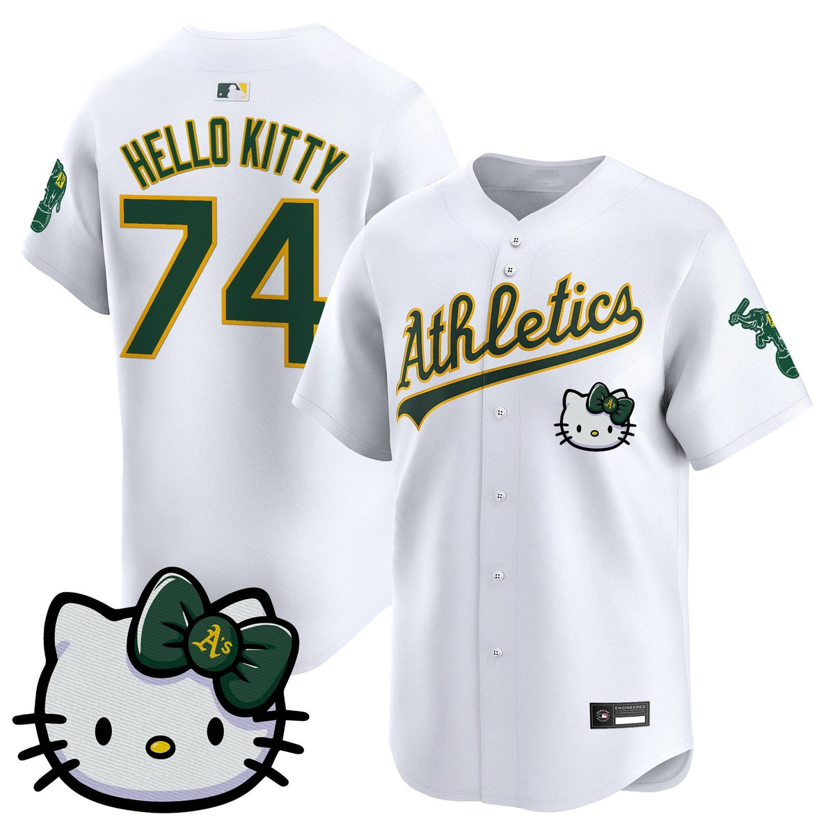 Athletics Meow KT Vapor Premier Limited Jersey Ð Stitched