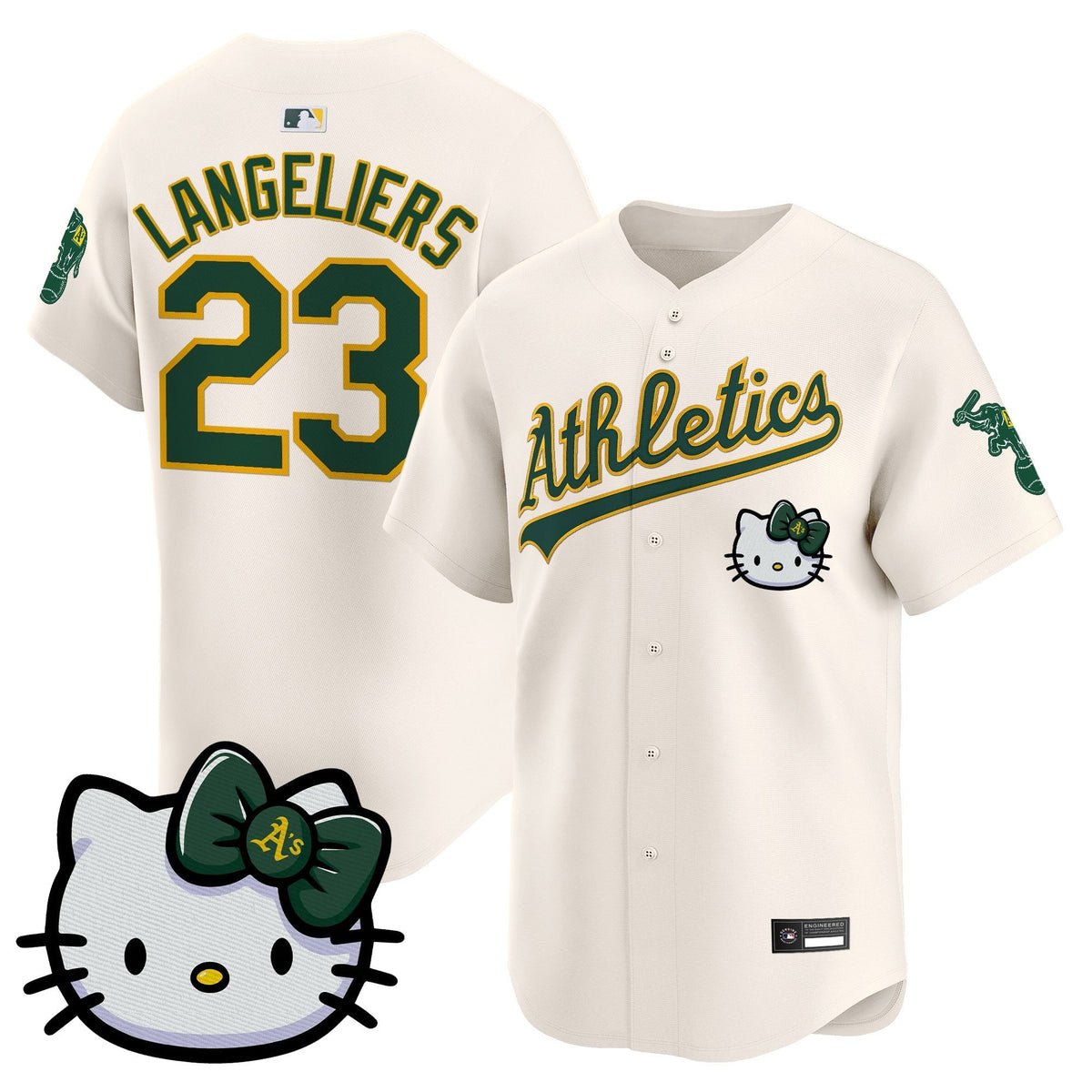 Athletics Meow KT Vapor Premier Limited Jersey Ð Stitched