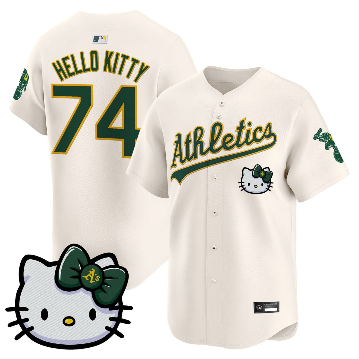 Athletics Meow KT Vapor Premier Limited Jersey Ð Stitched