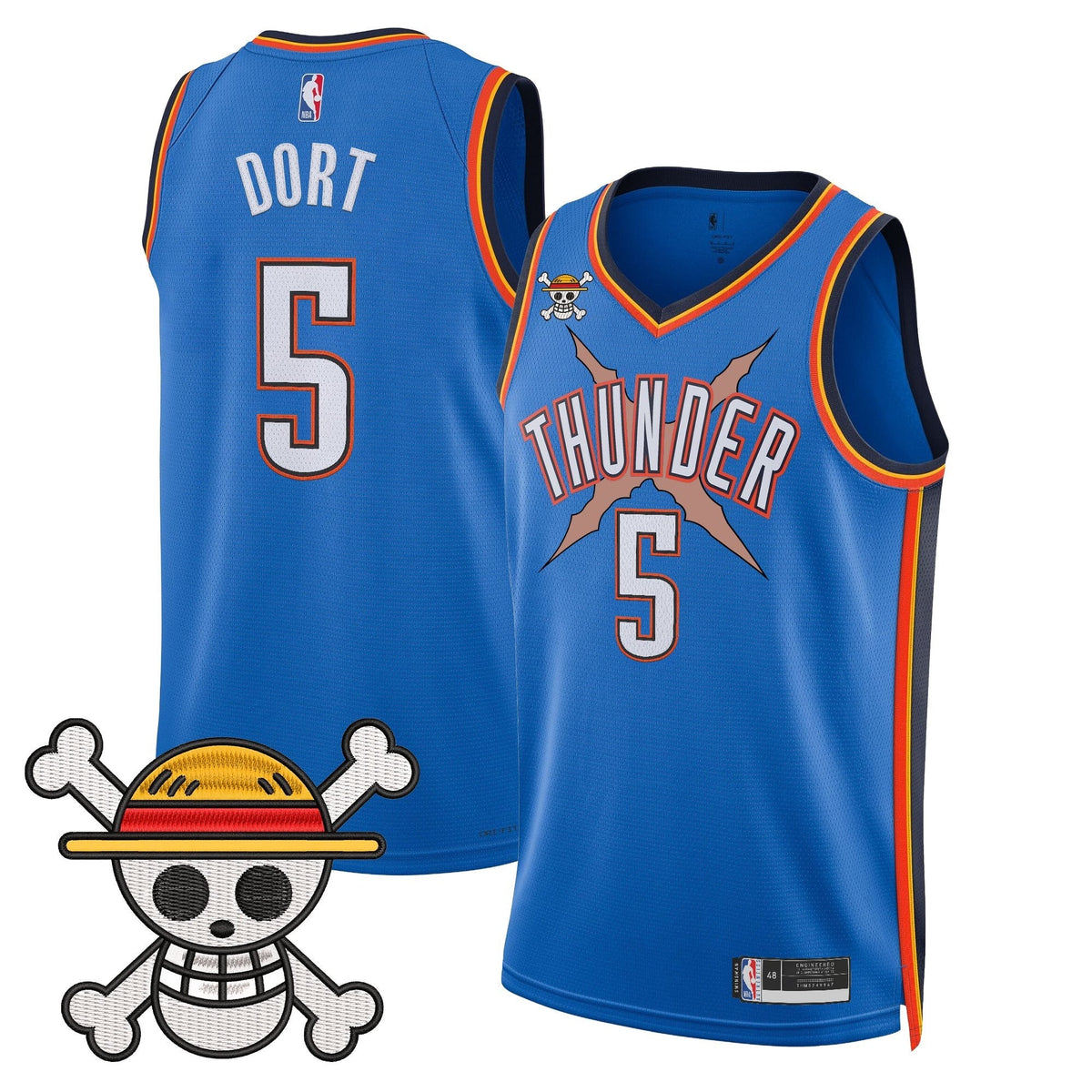 Oklahoma City Thunder x OP Swingman Jersey- Stitched