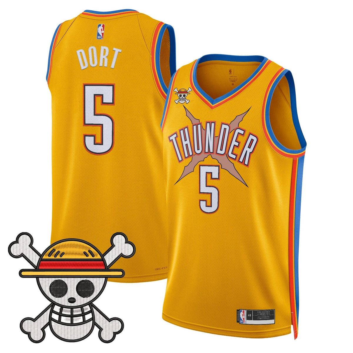 Oklahoma City Thunder x OP Swingman Jersey- Stitched