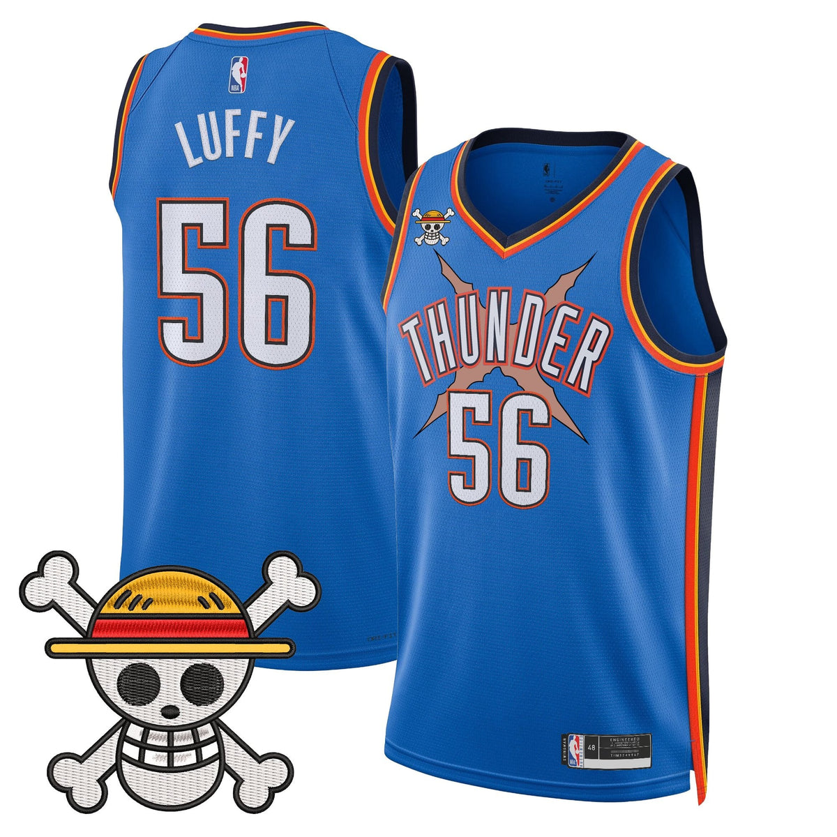 Oklahoma City Thunder x OP Swingman Jersey- Stitched