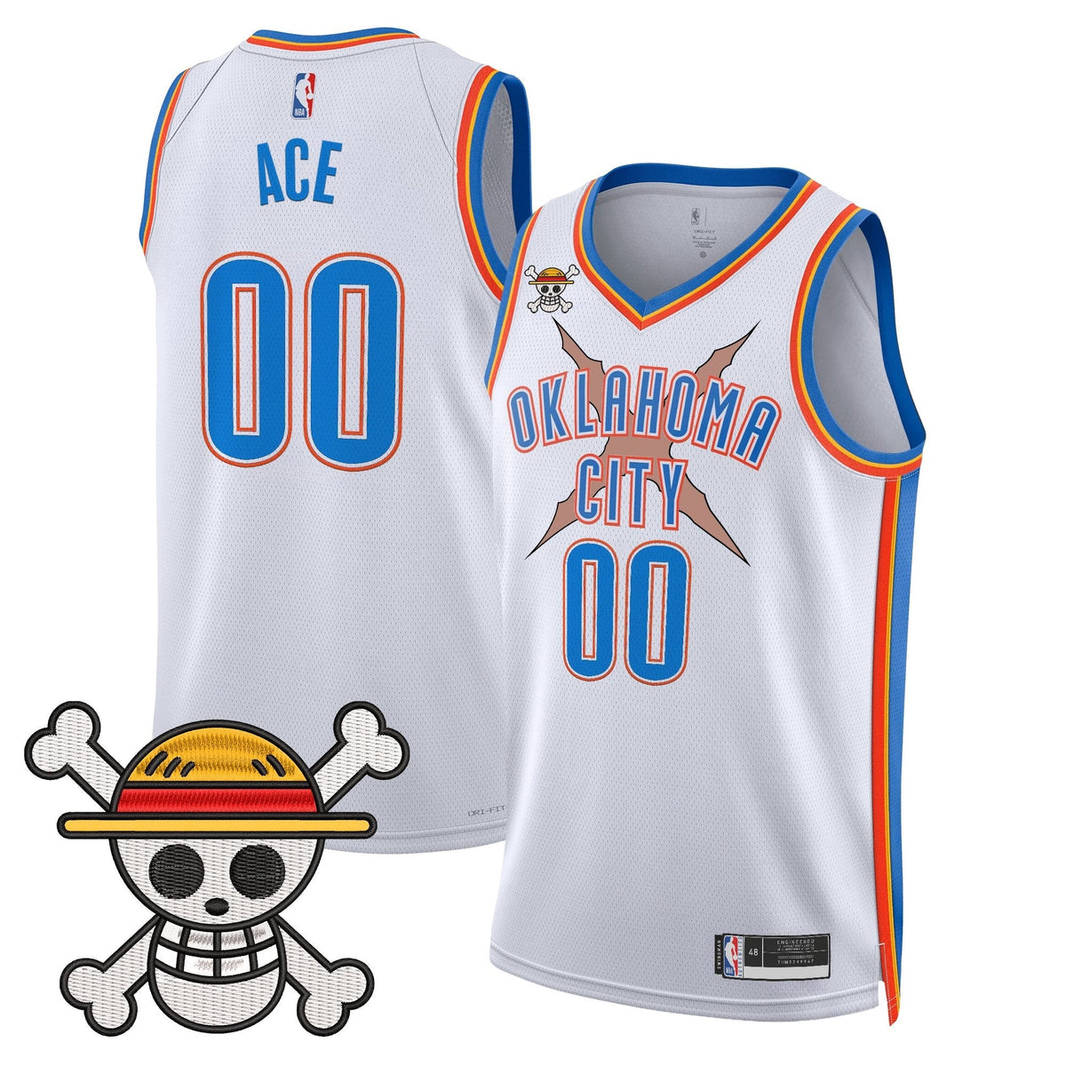 Oklahoma City Thunder x OP Swingman Jersey- Stitched