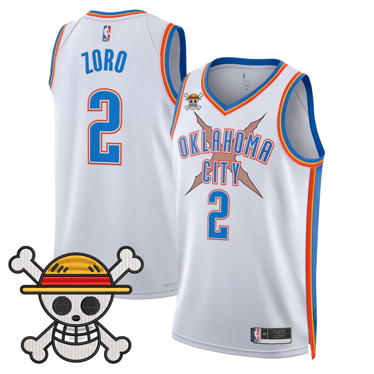 Oklahoma City Thunder x OP Swingman Jersey- Stitched