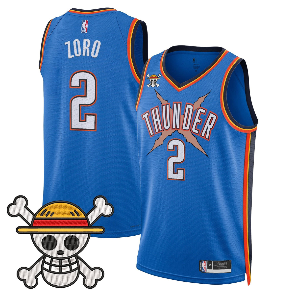 Oklahoma City Thunder x OP Swingman Jersey- Stitched