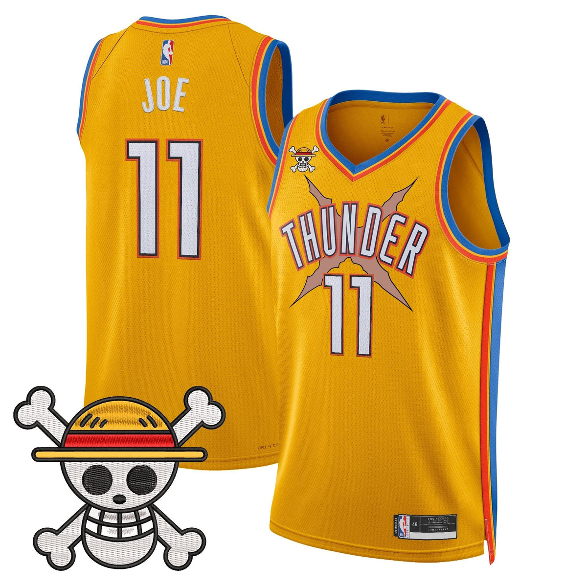 Oklahoma City Thunder x OP Swingman Jersey- Stitched