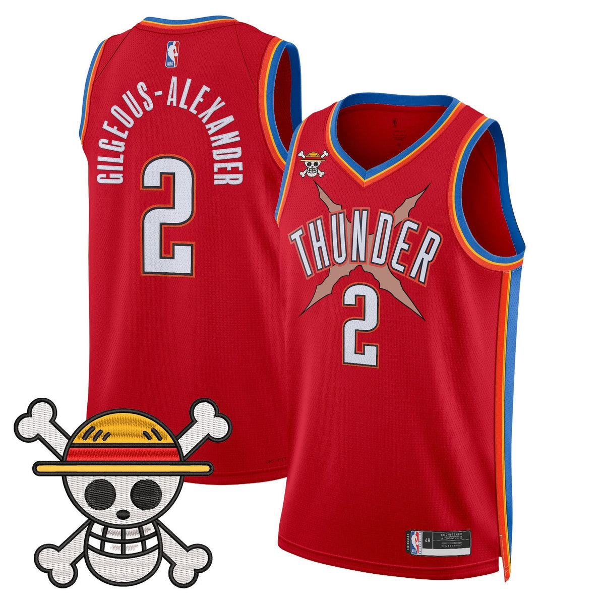 Oklahoma City Thunder x OP Swingman Jersey- Stitched