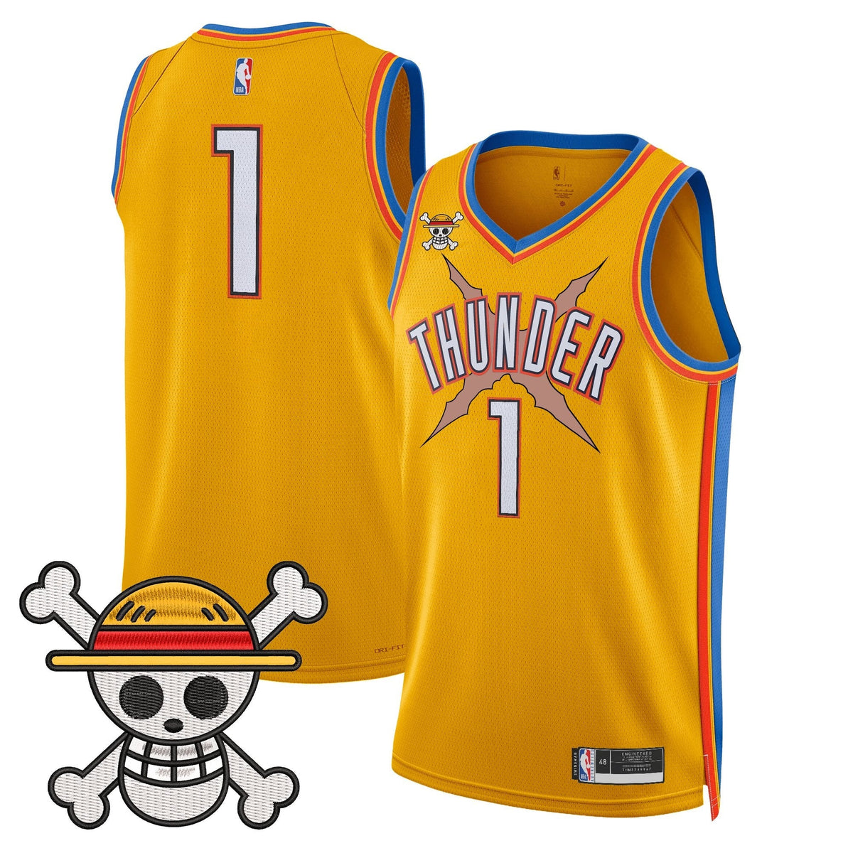 Oklahoma City Thunder x OP Swingman Jersey- Stitched
