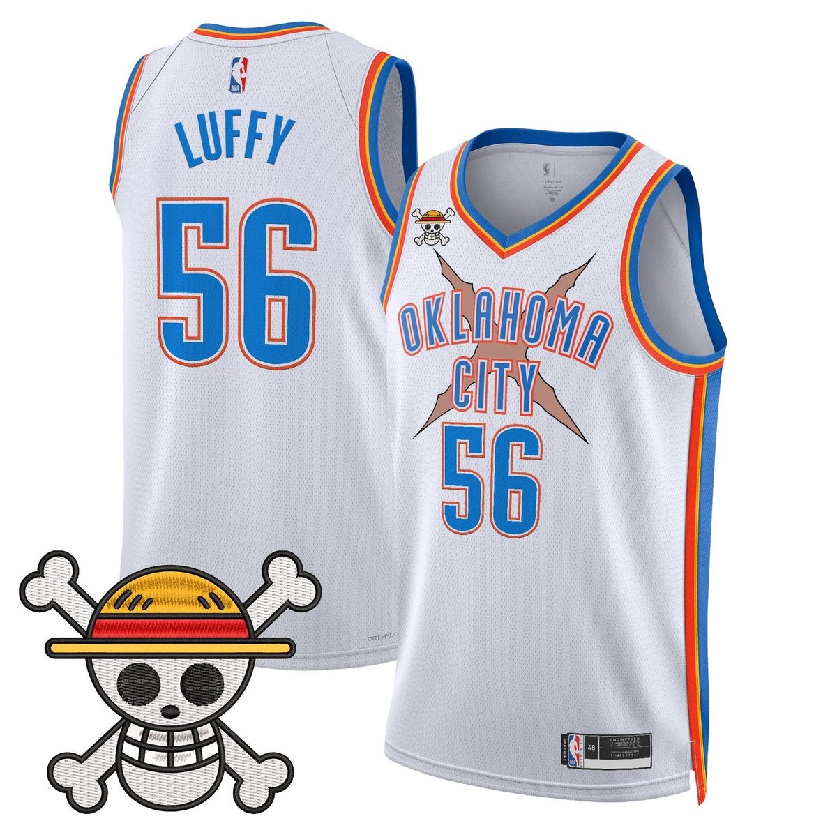 Oklahoma City Thunder x OP Swingman Jersey- Stitched